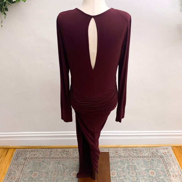 Young Fabulous and Broke Genesis Maroon Dress Size M - Picture 3 of 15